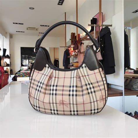 borsa burberry tela